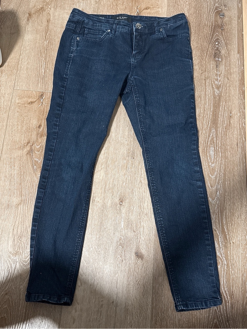 Nine West Women's Dark Blue Skinny Jeans